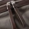 Large Leather-Trimmed Shell Weekend Bag - CU