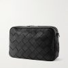 Intrecciato Full-Grain Leather Camera Bag - BK Intrecciato Full-Grain Leather Camera Bag - BK