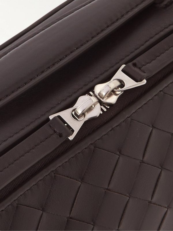 Slim Getaway Intrecciato Leather Briefcase - CU Slim Getaway Intrecciato Leather Briefcase - CU