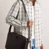 Slim Getaway Intrecciato Leather Briefcase - OU Slim Getaway Intrecciato Leather Briefcase - OU