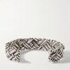 Engraved Sterling Silver Cuff - BK