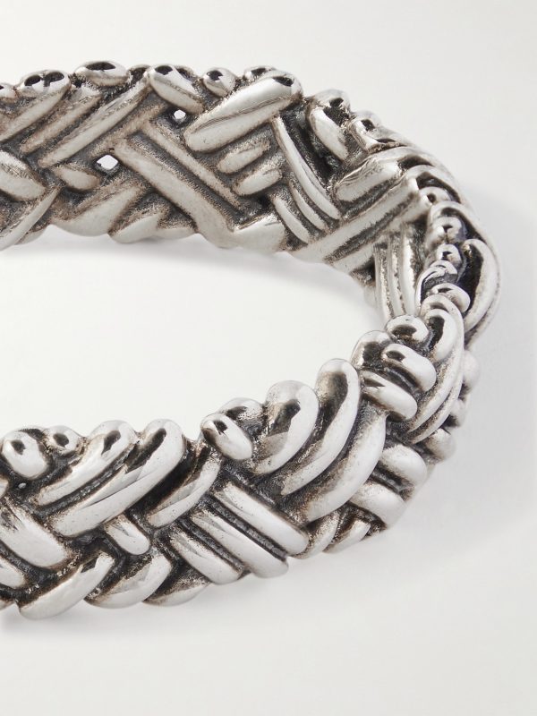 Engraved Sterling Silver Cuff - CU