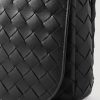 Swing Intrecciato Leather Messenger Bag - CU