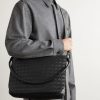 Swing Intrecciato Leather Messenger Bag - OU