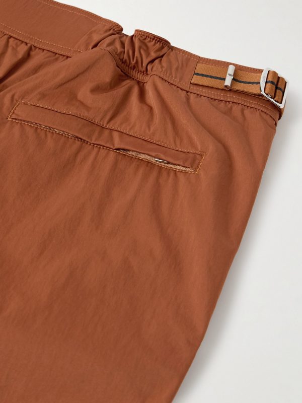 Straight-Leg Mid-Length Swim Shorts - CU