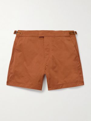 Straight-Leg Mid-Length Swim Shorts Straight-Leg Mid-Length Swim Shorts