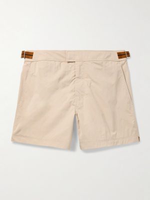 Straight-Leg Mid-Length Swim Shorts Straight-Leg Mid-Length Swim Shorts