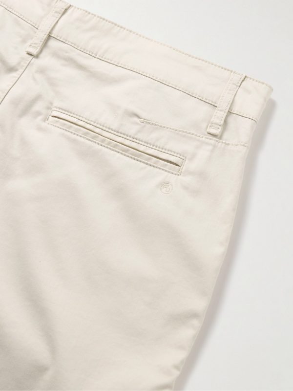 Straight-Leg Cotton-Blend Shorts - CU