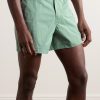 Straight-Leg Mid-Length Swim Shorts - OU Straight-Leg Mid-Length Swim Shorts - OU