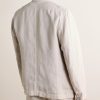 Evan Linen Jacket - BK