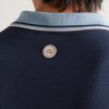 + G/FORE Golf Striped Logo-Appliquéd Piqué Polo Shirt - E2 + G/FORE Golf Striped Logo-Appliquéd Piqué Polo Shirt - E2