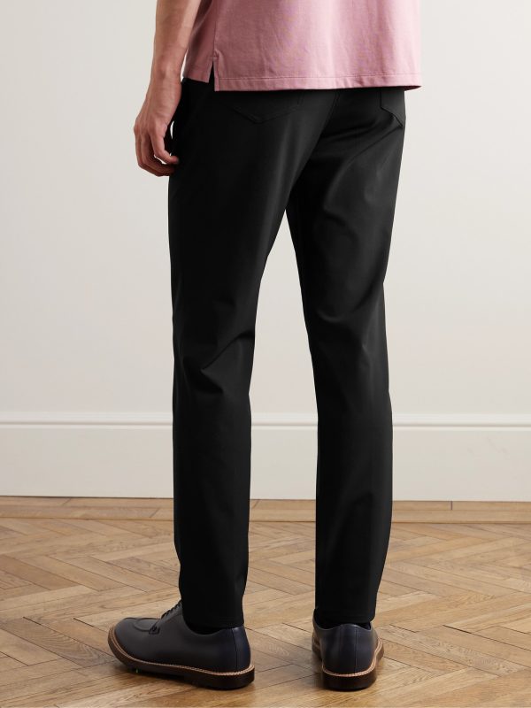 + G/FORE Golf Straight-Leg Tech-Twill Trousers - BK