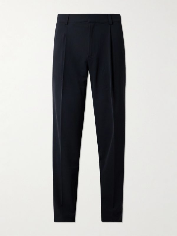 + G/Fore Tapered Pleated Stretch-Twill Trousers + G/Fore Tapered Pleated Stretch-Twill Trousers