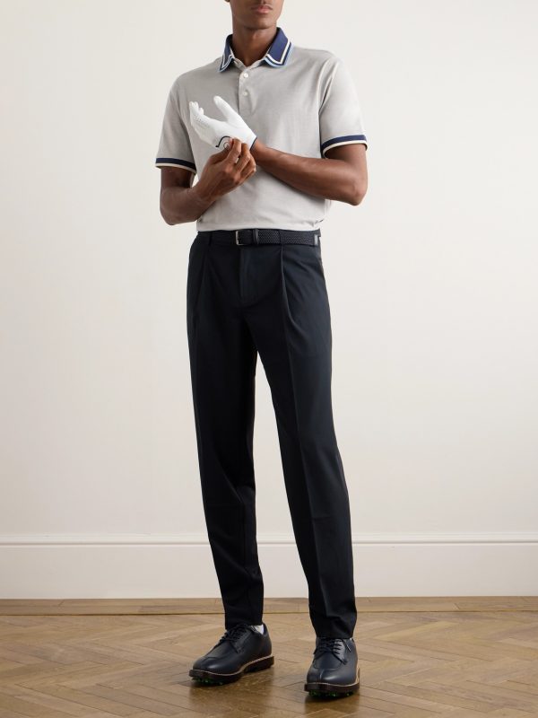 + G/Fore Tapered Pleated Stretch-Twill Trousers - OU + G/Fore Tapered Pleated Stretch-Twill Trousers - OU