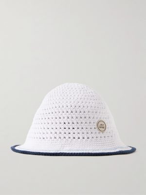 + G/FORE Logo-Appliquéd Crocheted Cotton Bucket Hat + G/FORE Logo-Appliquéd Crocheted Cotton Bucket Hat