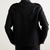 Wool-Felt Overshirt - BK