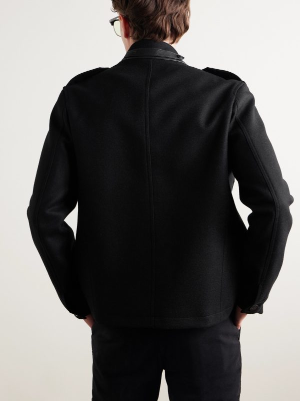 Wool-Felt Overshirt - BK