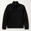 Wool-Felt Overshirt
