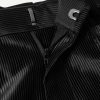 Dyylan Slim-Fit Ribbed Cotton-Blend Satin Trousers - E1