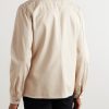 Cotton and Silk-Blend Twill Overshirt - BK Cotton and Silk-Blend Twill Overshirt - BK