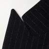 Dyylan Slim-Fit Pinstriped Metallic Wool-Blend Twill Suit Jacket - E1