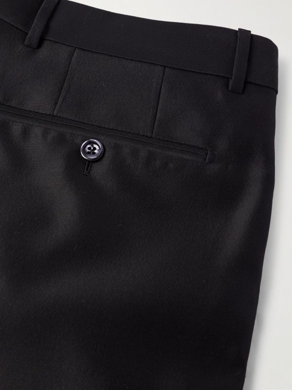 Dyylan Tapered Wool and Silk-Blend Twill Suit Trousers - CU
