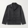 Traveler Herringbone Wool and Cashmere-Blend Shirt Jacket Traveler Herringbone Wool and Cashmere-Blend Shirt Jacket