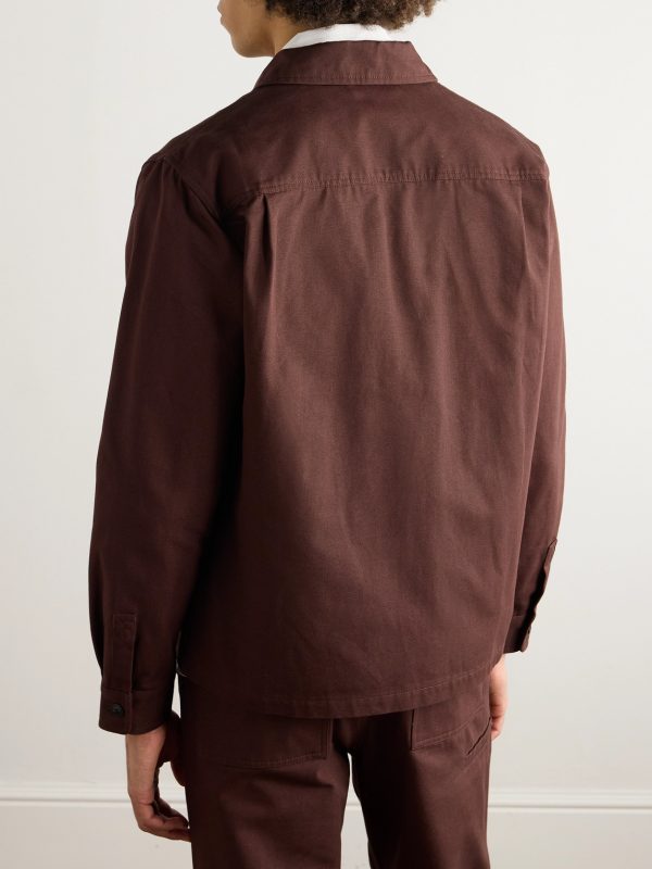 Garden Cotton-Canvas Shirt Jacket - BK