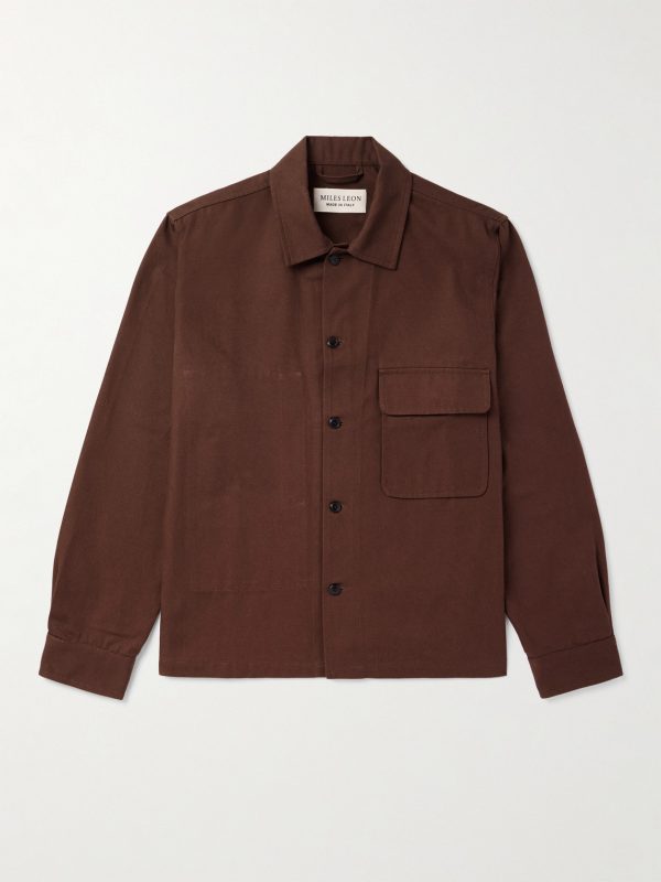 Garden Cotton-Canvas Shirt Jacket