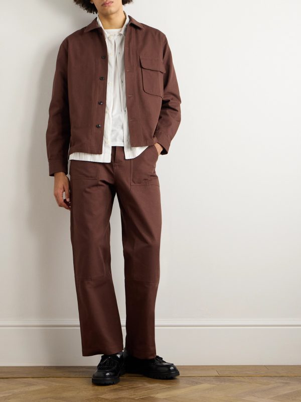 Garden Cotton-Canvas Shirt Jacket - OU