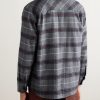 Field Checked Brushed Herringbone Cotton-Flannel Shirt - BK Field Checked Brushed Herringbone Cotton-Flannel Shirt - BK