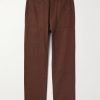 Garden Straight-Leg Cotton-Canvas Trousers Garden Straight-Leg Cotton-Canvas Trousers