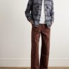 Garden Straight-Leg Cotton-Canvas Trousers - OU Garden Straight-Leg Cotton-Canvas Trousers - OU