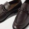 Astaire Knot-Detailed Leather Loafers - CU Astaire Knot-Detailed Leather Loafers - CU