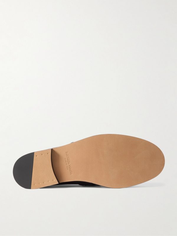 Astaire Knot-Detailed Leather Loafers - E1 Astaire Knot-Detailed Leather Loafers - E1