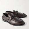Astaire Knot-Detailed Leather Loafers - FR Astaire Knot-Detailed Leather Loafers - FR