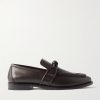 Astaire Knot-Detailed Leather Loafers Astaire Knot-Detailed Leather Loafers