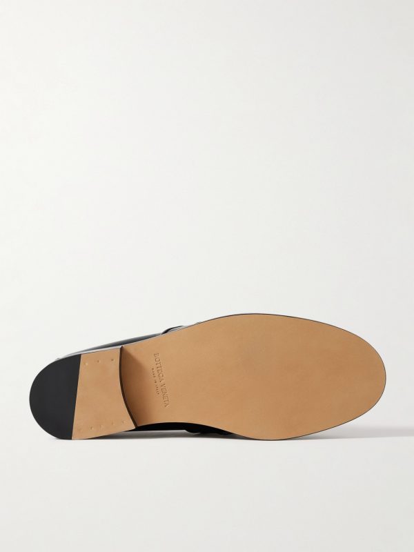 Astaire Knot-Detailed Leather Loafers - E1 Astaire Knot-Detailed Leather Loafers - E1