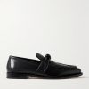 Astaire Knot-Detailed Leather Loafers Astaire Knot-Detailed Leather Loafers