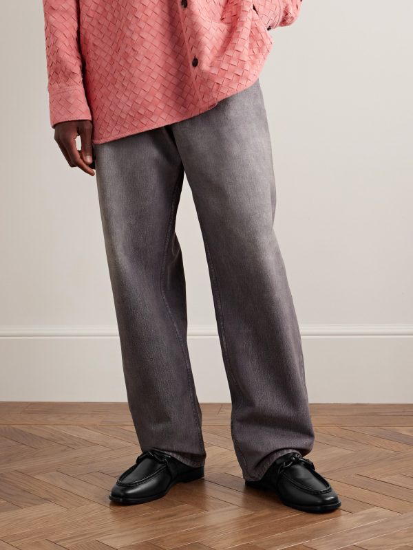 Astaire Knot-Detailed Leather Loafers - OU Astaire Knot-Detailed Leather Loafers - OU