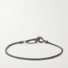 Ruthenium-Plated Bracelet - BK Ruthenium-Plated Bracelet - BK