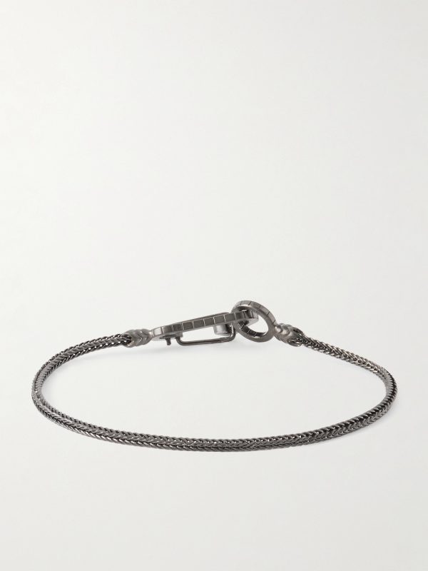 Ruthenium-Plated Bracelet - BK Ruthenium-Plated Bracelet - BK