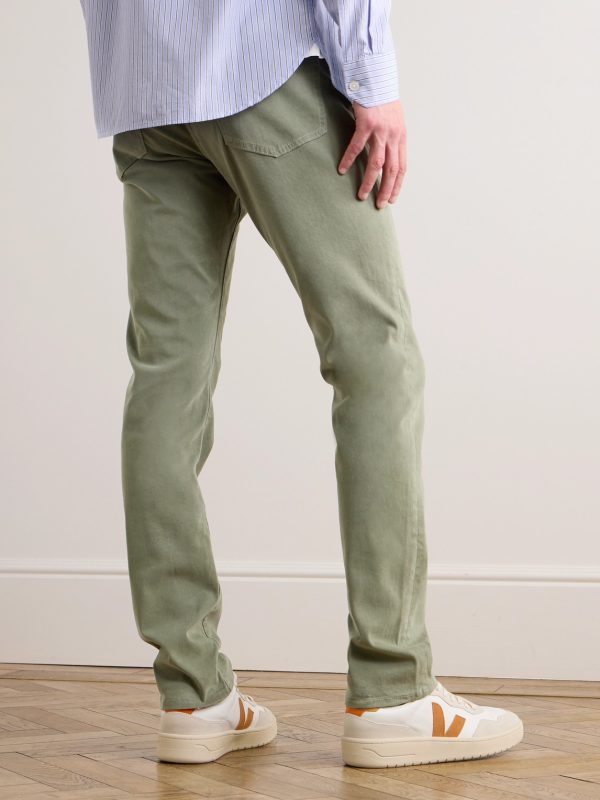 L'Homme Slim-Fit Stretch Lyocell-Blend Trousers - BK L'Homme Slim-Fit Stretch Lyocell-Blend Trousers - BK