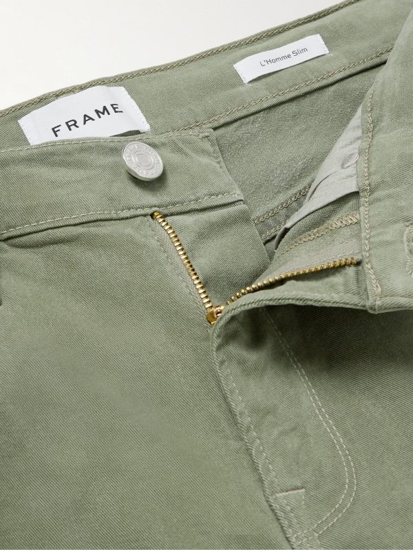 L'Homme Slim-Fit Stretch Lyocell-Blend Trousers - E1 L'Homme Slim-Fit Stretch Lyocell-Blend Trousers - E1