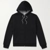 Cotton-Blend Jersey Zip-Up Hoodie Cotton-Blend Jersey Zip-Up Hoodie