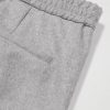 Tapered Pleated Virgin Wool-Flannel Drawstring Trousers - CU Tapered Pleated Virgin Wool-Flannel Drawstring Trousers - CU