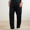 Tapered Pleated Virgin Wool-Flannel Drawstring Trousers - FR Tapered Pleated Virgin Wool-Flannel Drawstring Trousers - FR