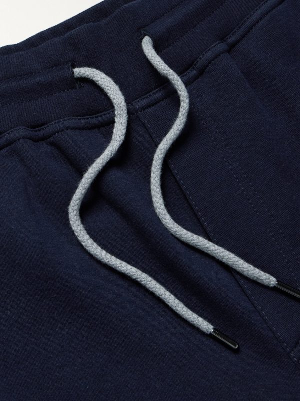 Straight-Leg Cotton-Blend Jersey Drawstring Shorts - CU Straight-Leg Cotton-Blend Jersey Drawstring Shorts - CU