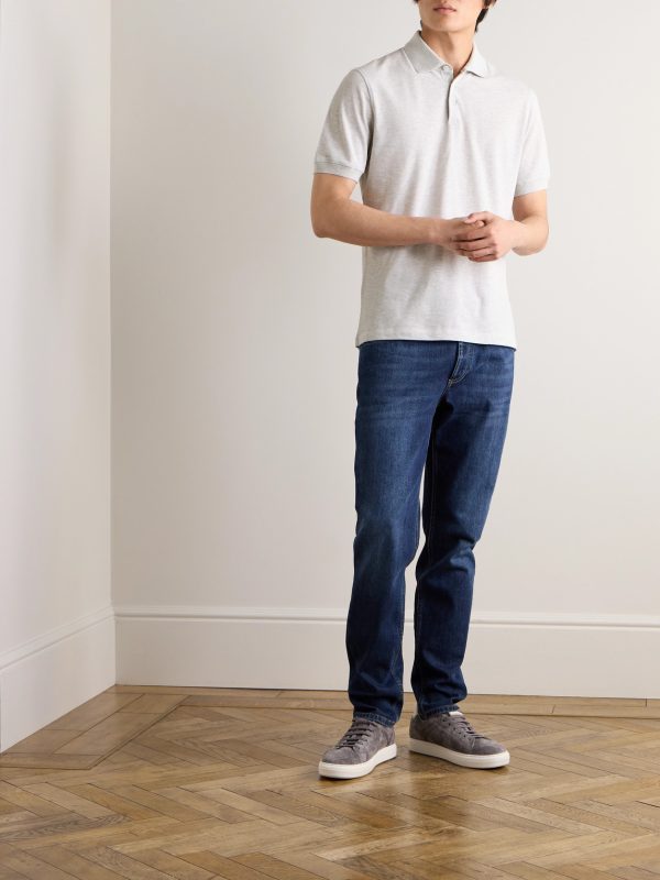 Slim-Fit Cotton Polo Shirt - OU Slim-Fit Cotton Polo Shirt - OU