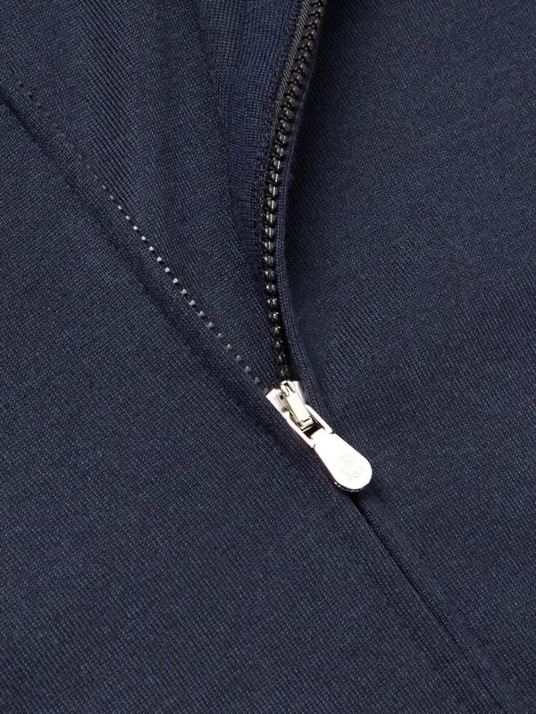 Cashmere-Blend Zip-Up Hoodie - CU